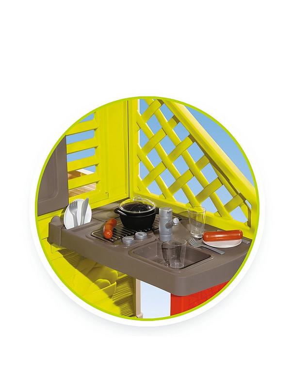 Image 3 of 4 of Smoby Nature Playhouse with Summer Kitchen