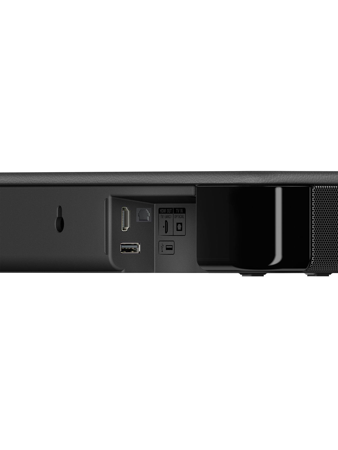 Sony HT-SF150 2-Channel Single Soundbar Bluetooth and S-Force Front - Black | very.co.uk