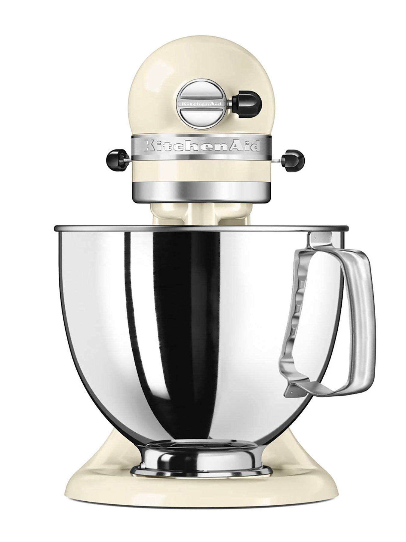 Kitchenaid Artisan 4 8 Litre Tilt Head Stand Mixer Cream Very Co Uk