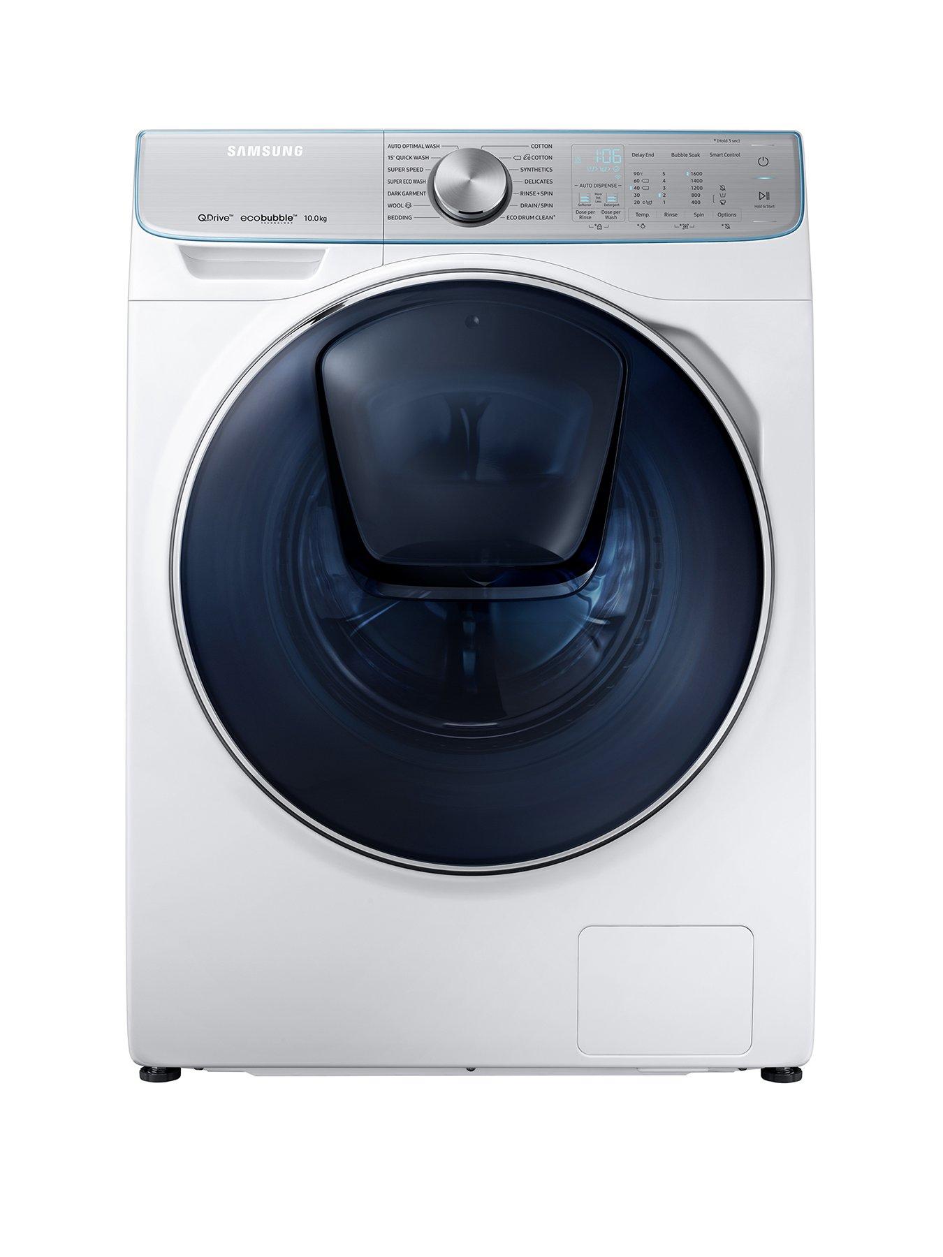 Samsung Ww10M86Dqoa/Eu 10Kg Load, 1600 Spin, Quickdrive&Trade; Washing Machine With Addwash&Trade; And 11 Year Samsung Parts And Labour Warranty – White