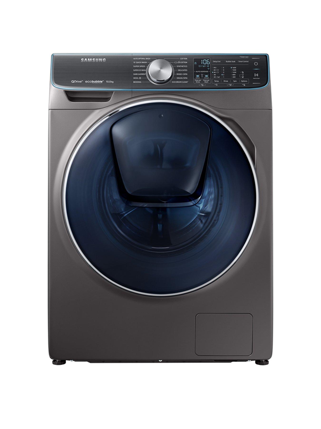 Samsung Ww10M86Dqoo/Eu 10Kg Load, 1600 Spin Quickdrive&Trade; Washing Machine With Addwash&Trade; And 11 Year Samsung Parts And Labour Warranty -  Graphite