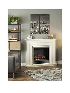 Product photograph of Be Modern Whitham Electric Fireplace Suite from very.co.uk