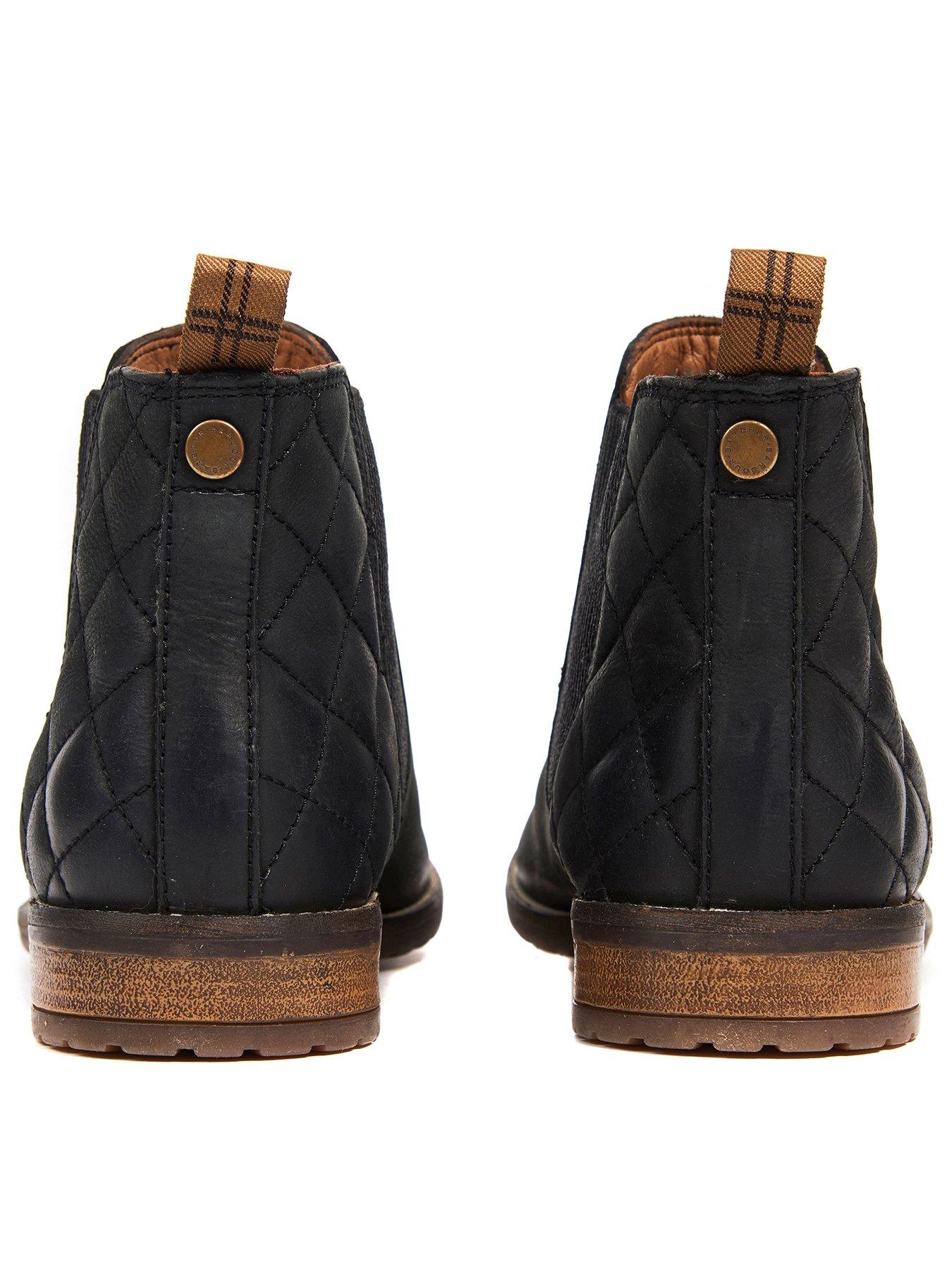 barbour abigail chelsea boots black
