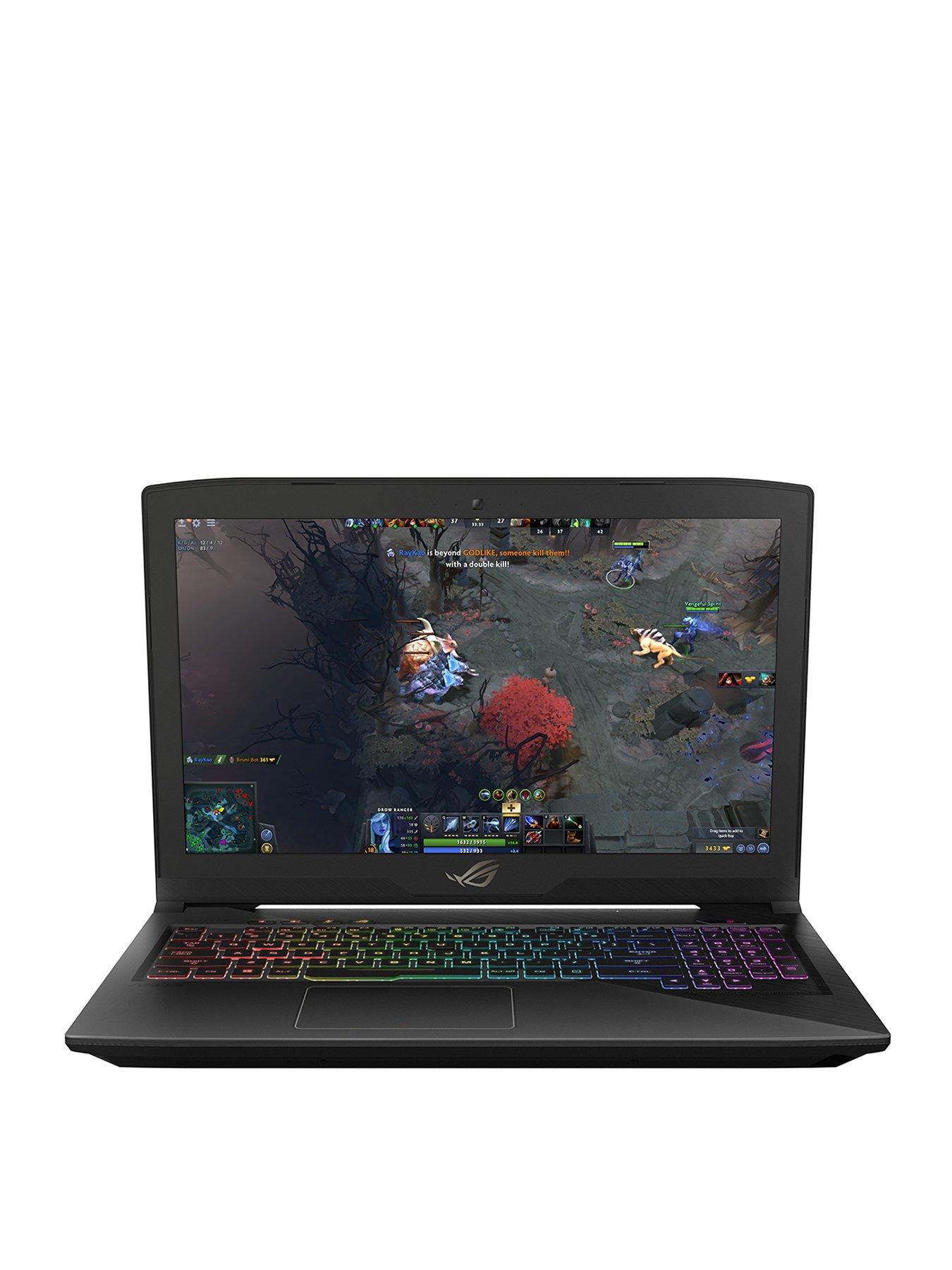 Asus ROG Strix GL503GE-EN034T Intel® Core™ i7 Processor, 8Gb RAM, 1Tb HDD & 128Gb SSD, 15.6 inch 120Hz Gaming Laptop with GeForce GTX 1050Ti 4Gb Graphics