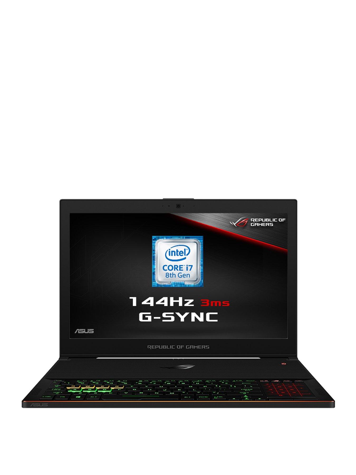 Asus Rog Zephyrus Gx501Gi-Ei005T Intel&Reg; Core&Trade; I7 Processor, 16Gb Ram, 512Gb Ssd, 15.6 Inch 144Hz Gaming Laptop With Geforce Gtx 1080 8Gb Graphics + Call Of Duty: Black Ops 4