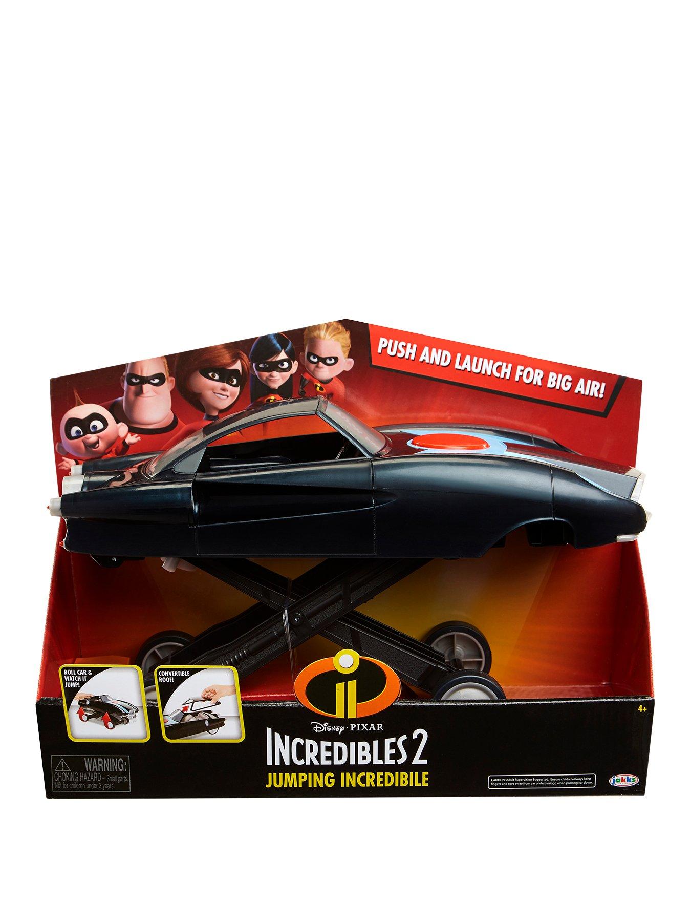 incredibles jumping car