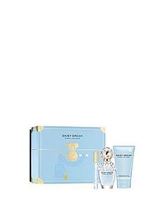 MARC JACOBS Marc Jacobs Daisy Dream 100ml EDT, 10ml EDT Roller Ball + 150ml Body Lotion Gift Set