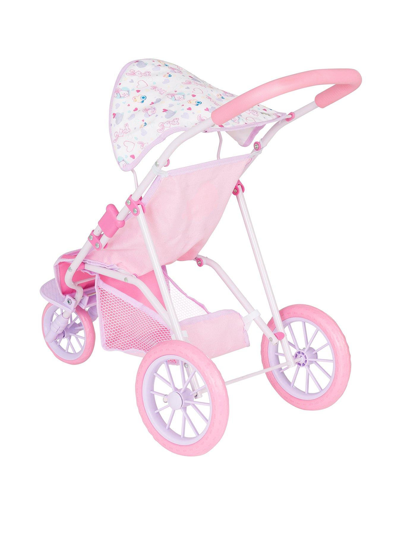 baby annabell tri pushchair