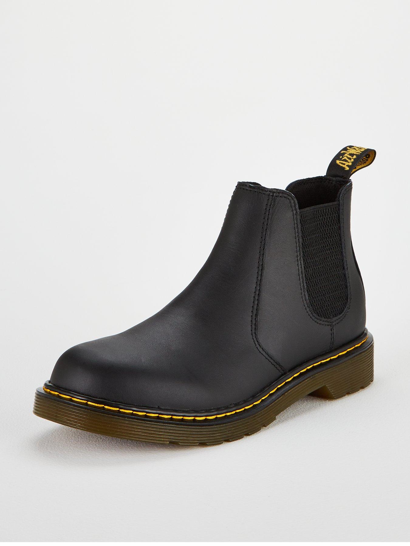 dr martens black 2976 boots junior