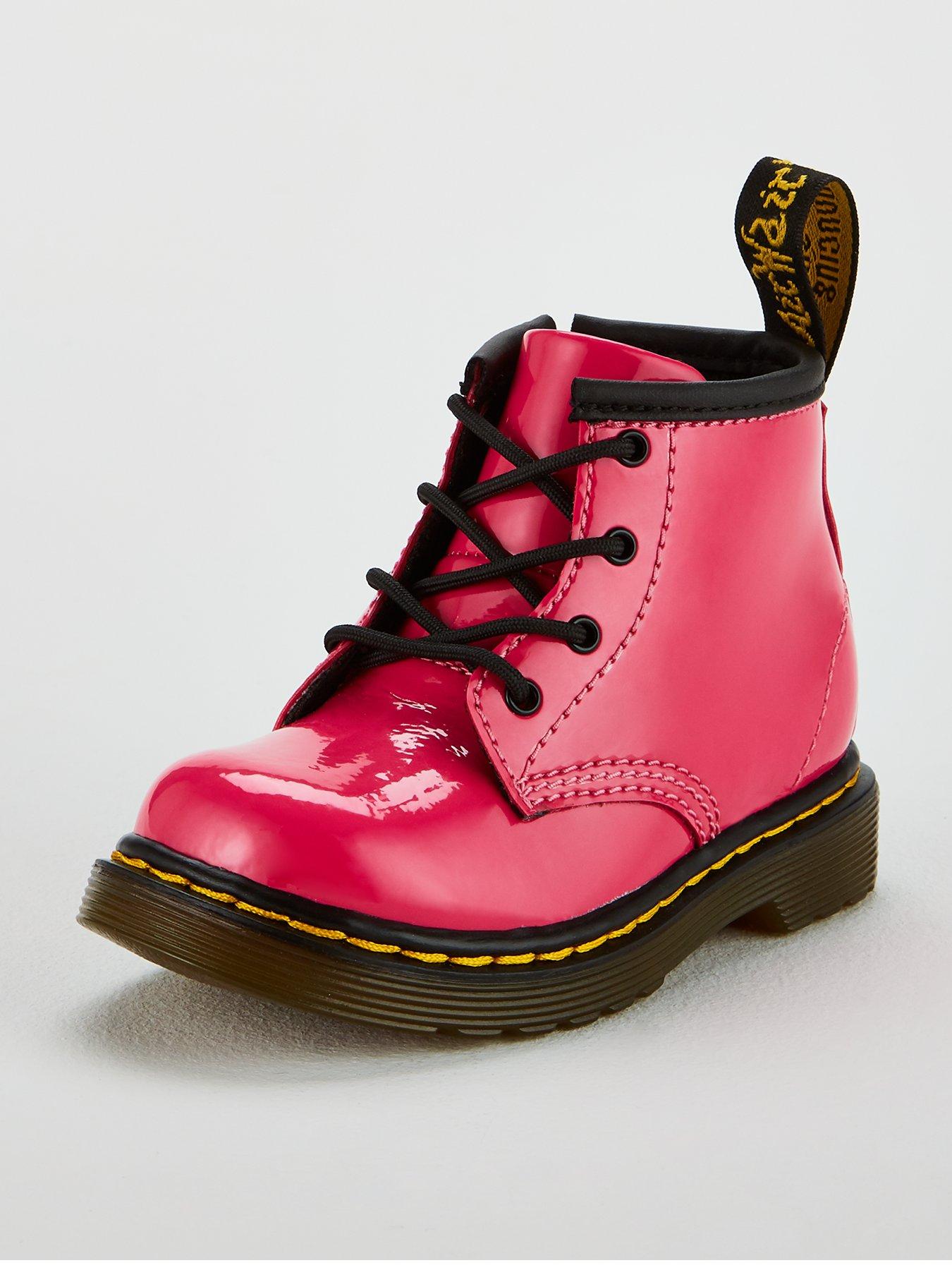 baby girl pink doc martens