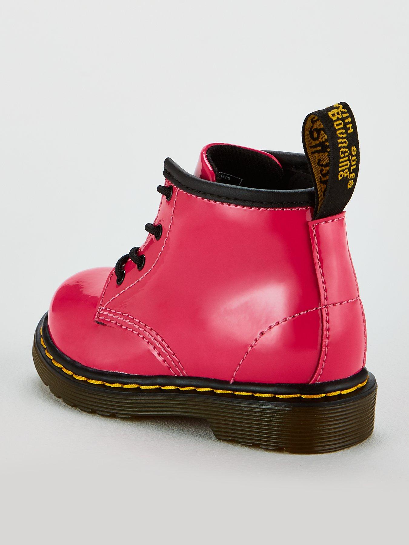 baby girl pink doc martens