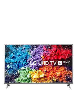 Lg 43Uk6500Pla 43 Inch, Ultra Hd, 4K Hdr, Freeview Play, Smart Tv – Steel Silver &Amp; Black