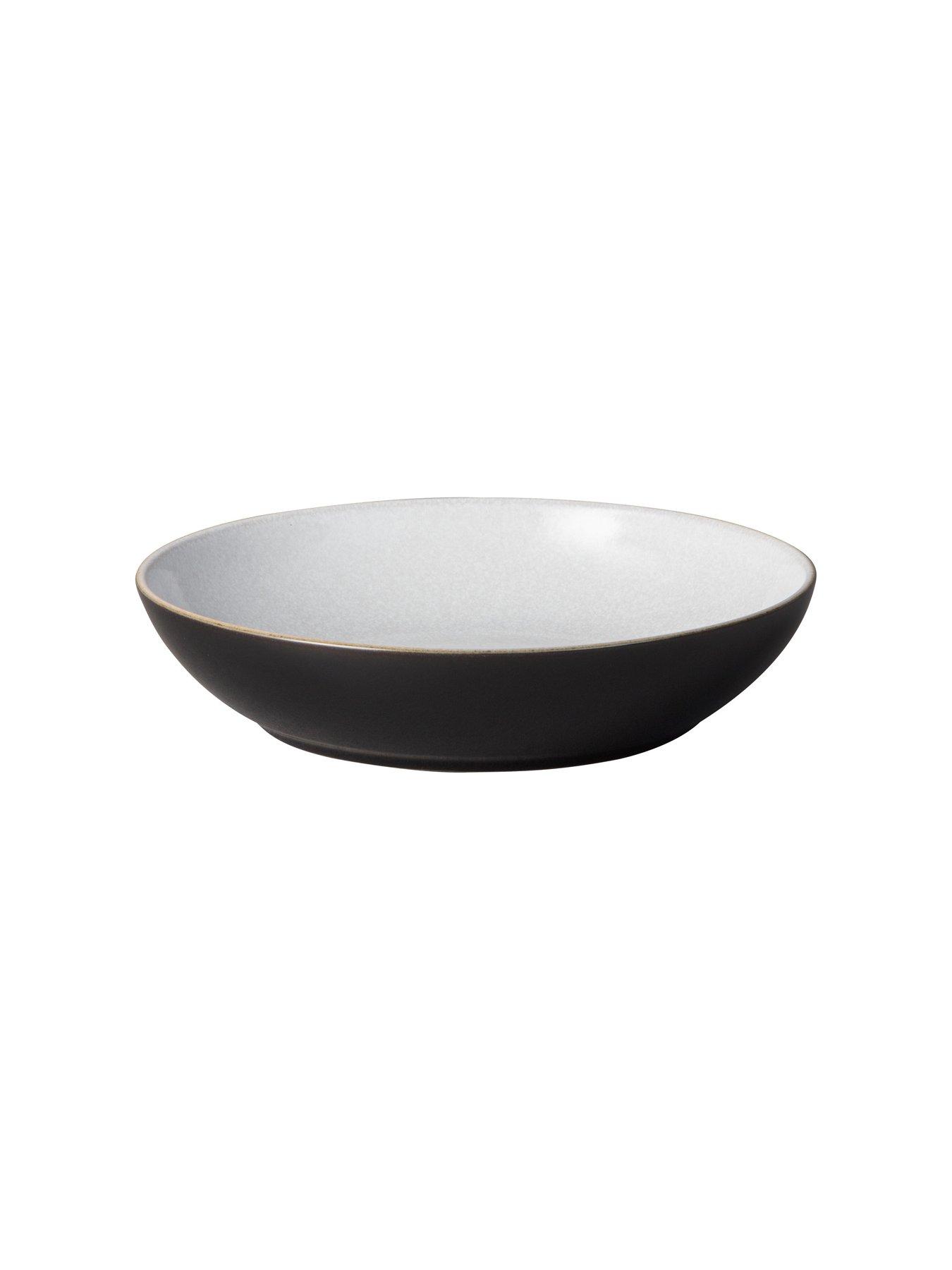 Image 2 of 6 of Denby Elements 4-Piece Pasta Bowl Set &ndash; Black