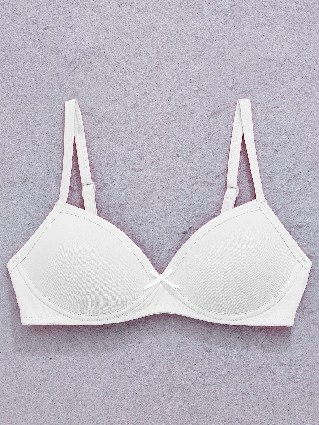 Buy White First Bra 2 Pack Size 32AA Bra, Underwear, socks and tights