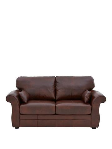 Sofas Brown Sofa Bed Very Co Uk, Small Brown Leather Sofa Bed
