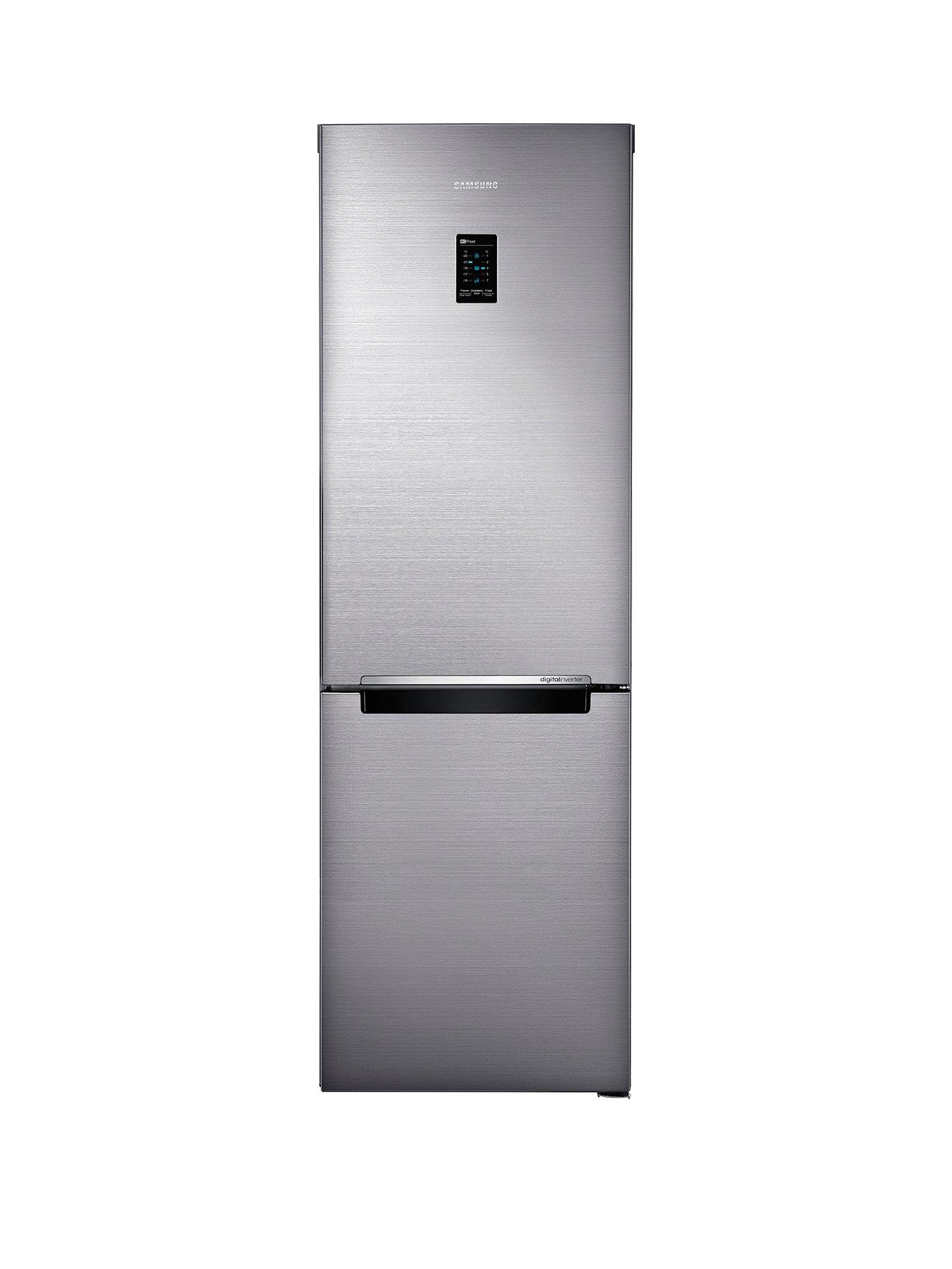 Samsung Rb33N321Nss/Eu 60Cm Wide, No Frost Fridge Freezer With Digital Inverter Technology - Silver