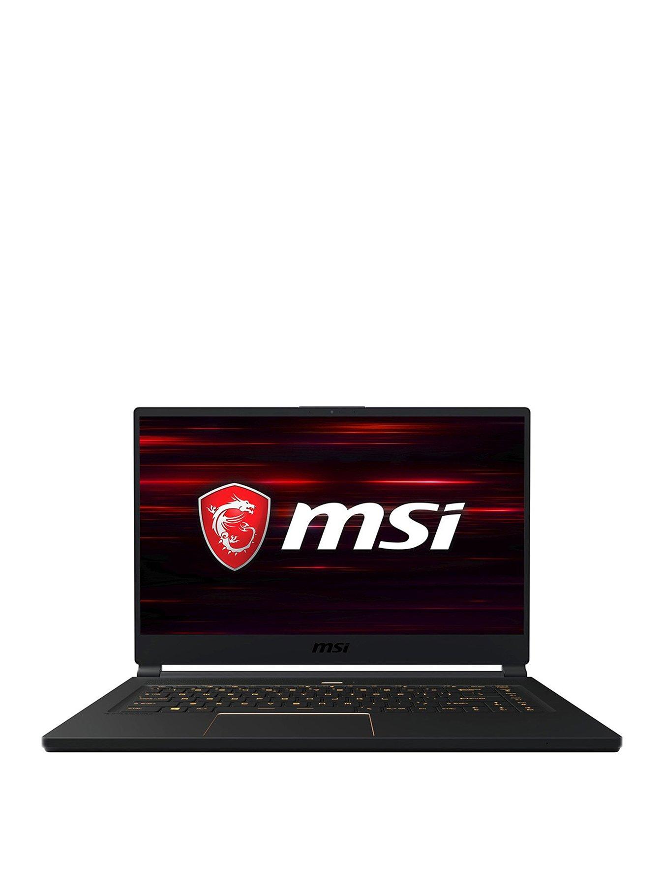 MSI GS65 Stealth 8RE-214UK Intel Core i7, 16Gb RAM, 256Gb SSD, 15.6 inch FHD, VR-Ready Gaming Laptop with GeForce GTX 1060 6Gb Graphics + Call of Duty Black Ops 4