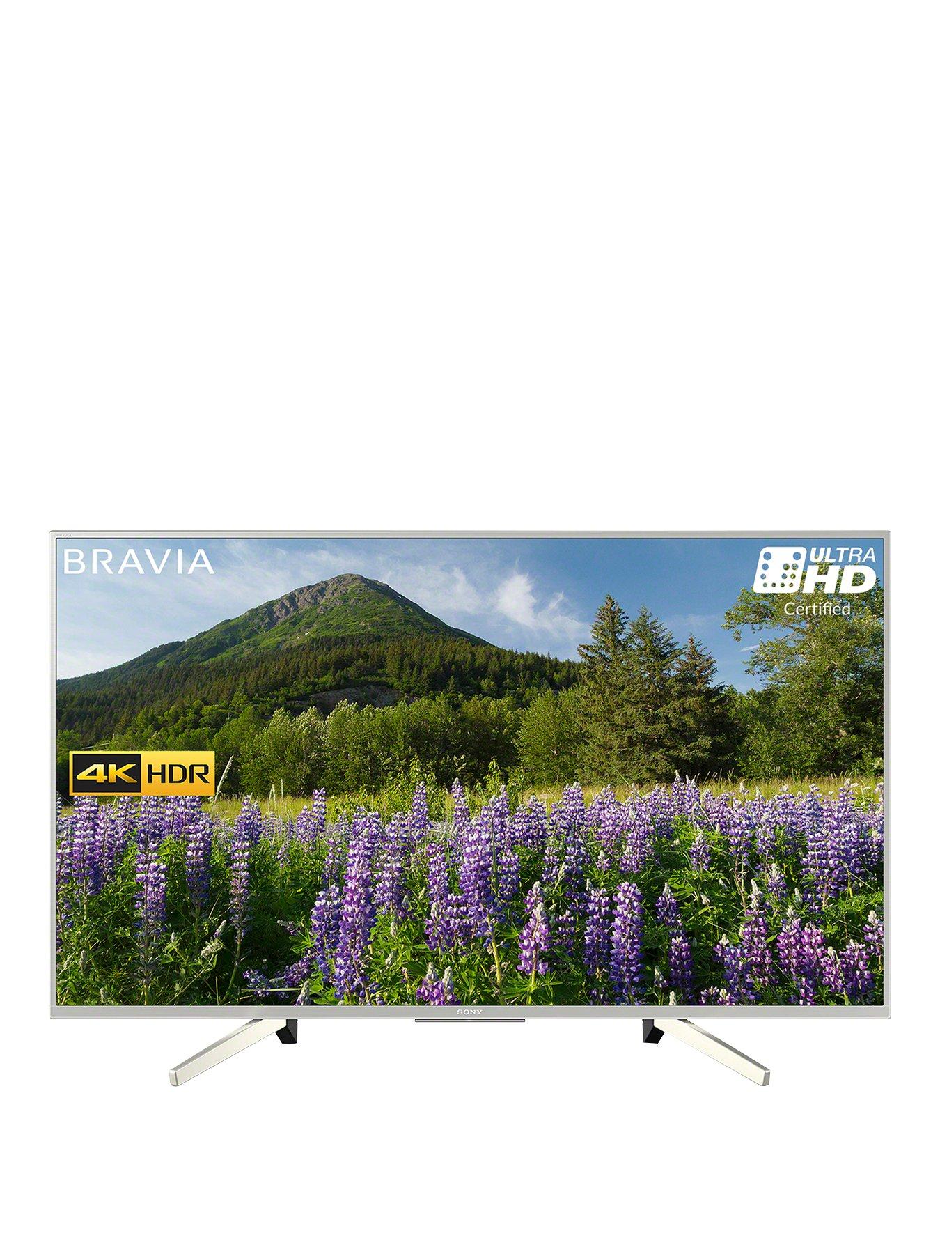 Sony Kd49Xf7073 49 Inch, 4K Hdr Ultra Hd, Smart Tv With Freeview Play - Silver