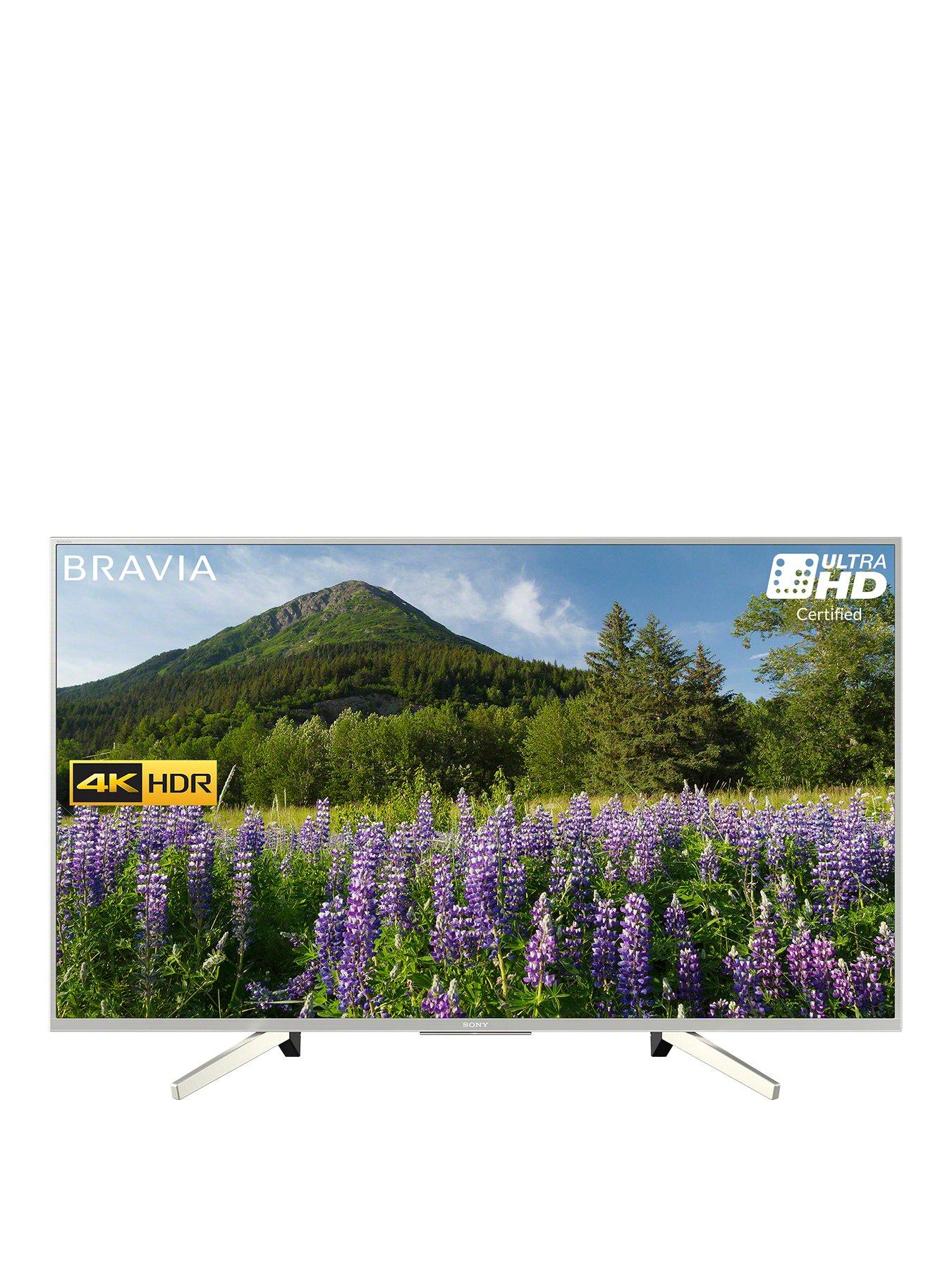 Sony Kd43Xf7073 43 Inch, 4K Hdr Ultra Hd, Smart Tv With Freeview Play - Silver