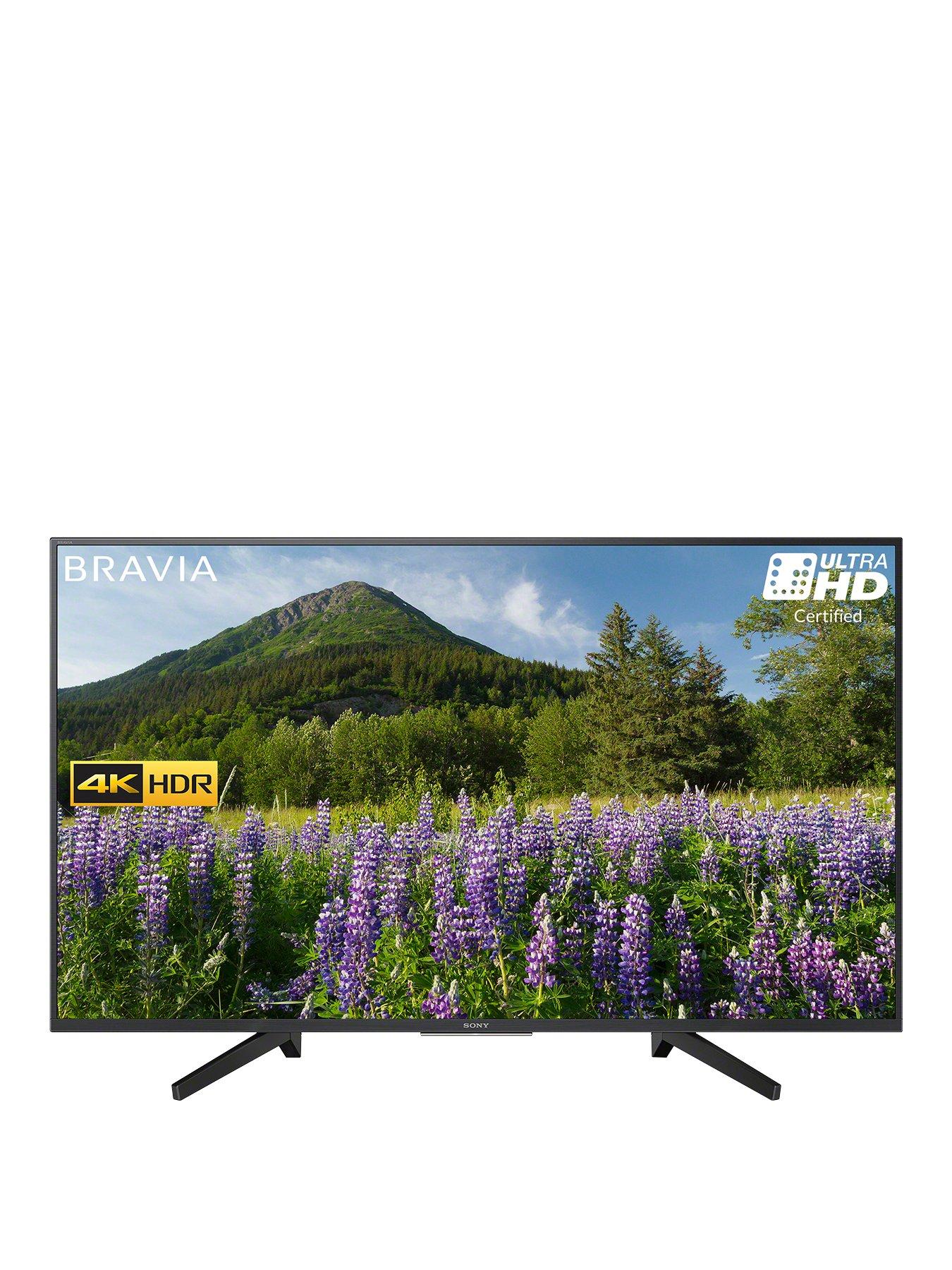 Sony Kd43Xf7003 43 Inch, 4K Hdr Ultra Hd, Smart Tv With Freeview Play - Black