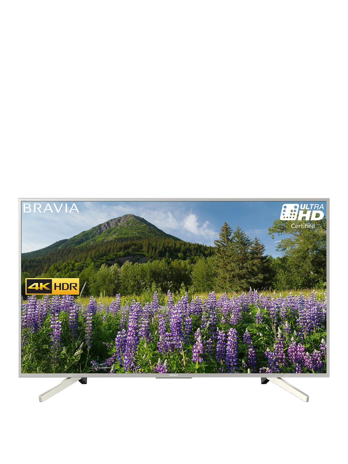 Sony Kd55Xf7073 55 Inch, 4K Hdr Ultra Hd, Smart Tv With Freeview Play – Silver