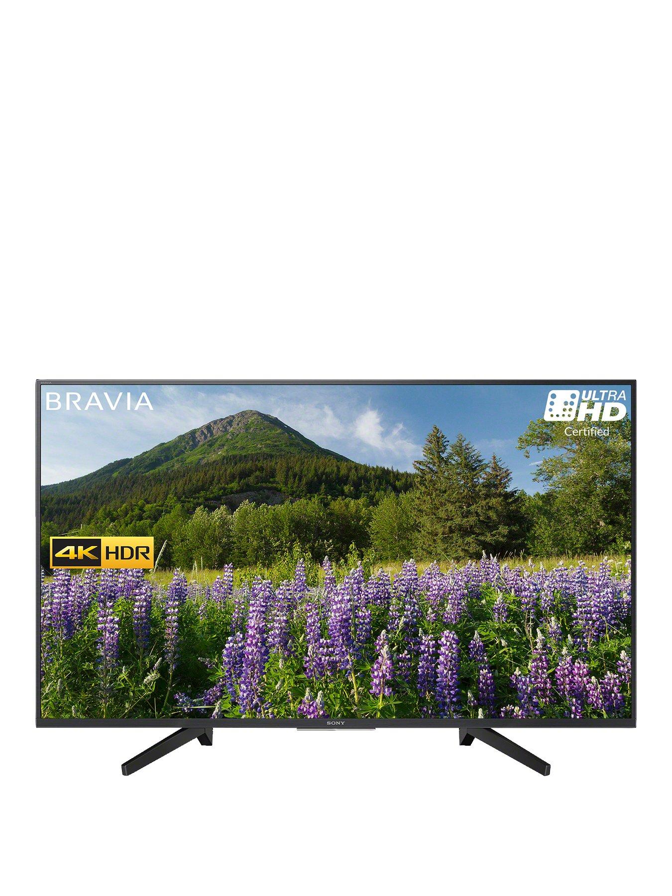 Sony Kd49Xf7003 49 Inch, 4K Hdr Ultra Hd, Smart Tv With Freeview Play - Black