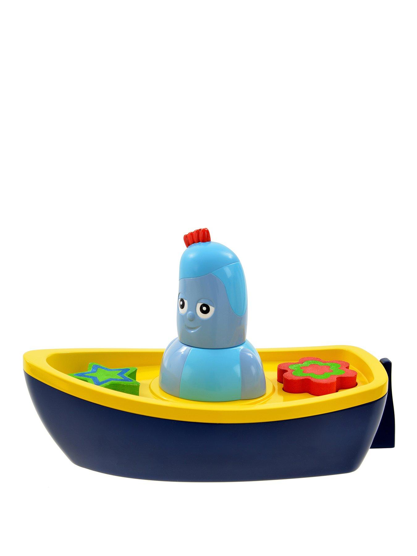 In The Night Garden Iggle Piggle's Light Up Shape Sorting Boat Bath Toy