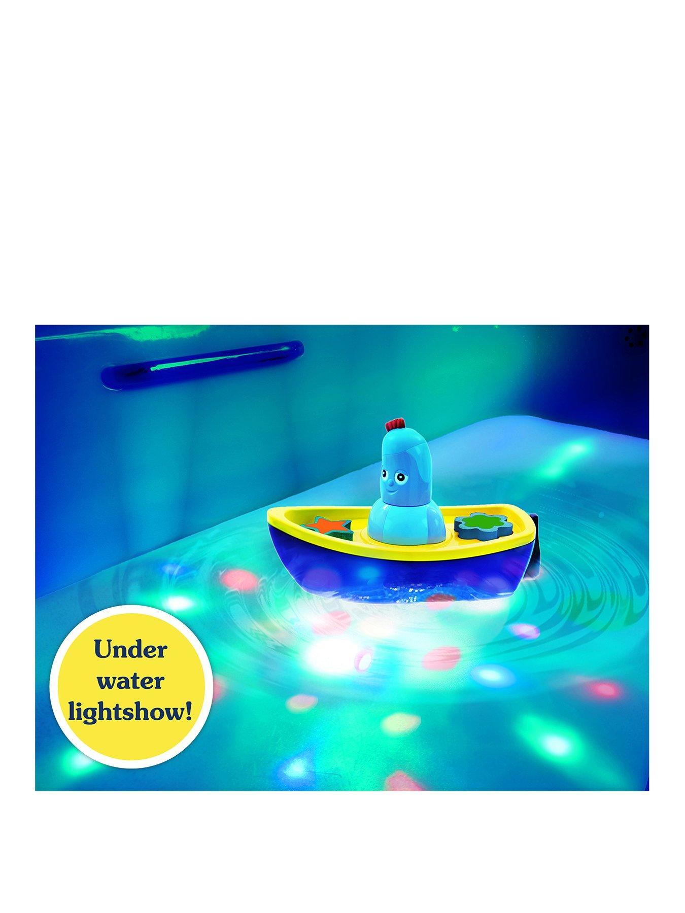 iggle piggle lightshow bath boat