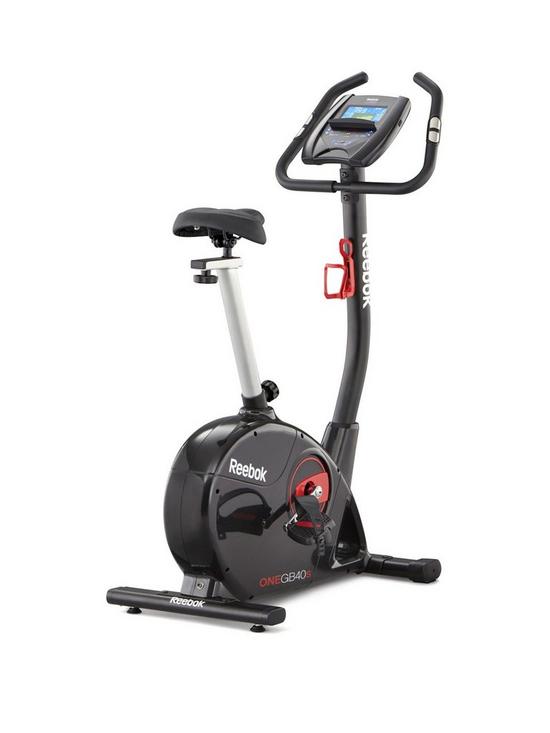front image of reebok-gb40s-one-series-exercise-bike