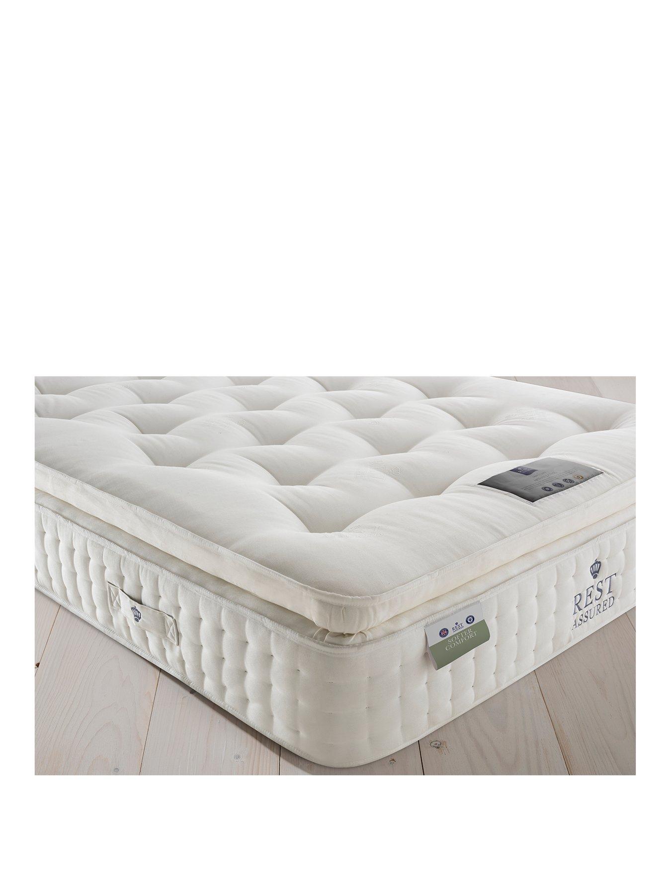 Rest Assured Richborough Latex Pillowtop Mattress Soft Very Co Uk