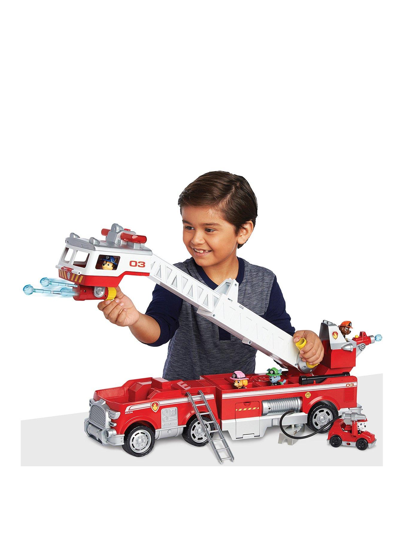 paw patrol ultimate rescue fire truck playset