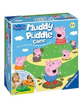 peppa pig ravensburger peppa pigs muddy puddles game