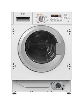 Swan Swb75110 8Kg Wash, 6Kg Dry, 1400 Spin Integrated Washer Dryer - White