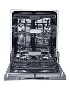 Swan SDWB75110 Integrated 14-Place Full Size Dishwasher - Stainless Steel