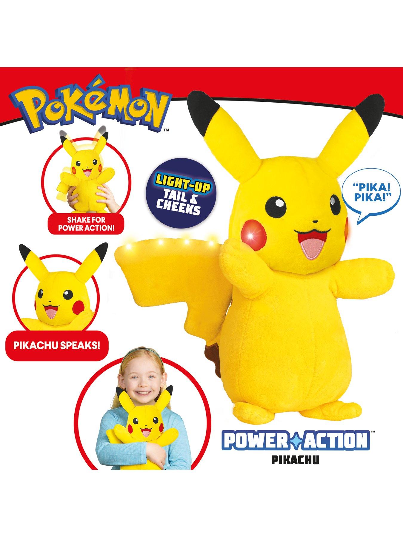 power action pikachu toy