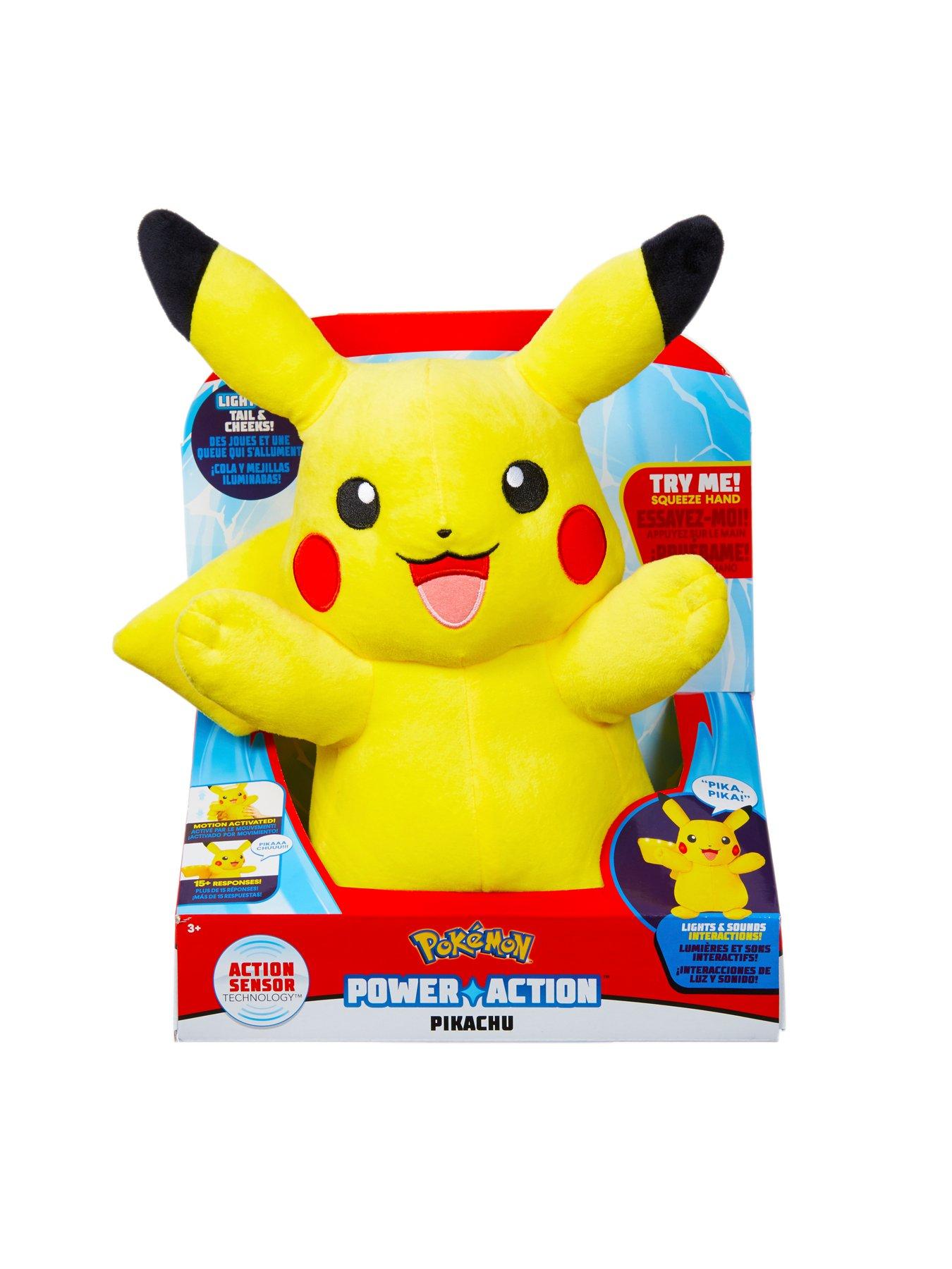 power action pikachu toy