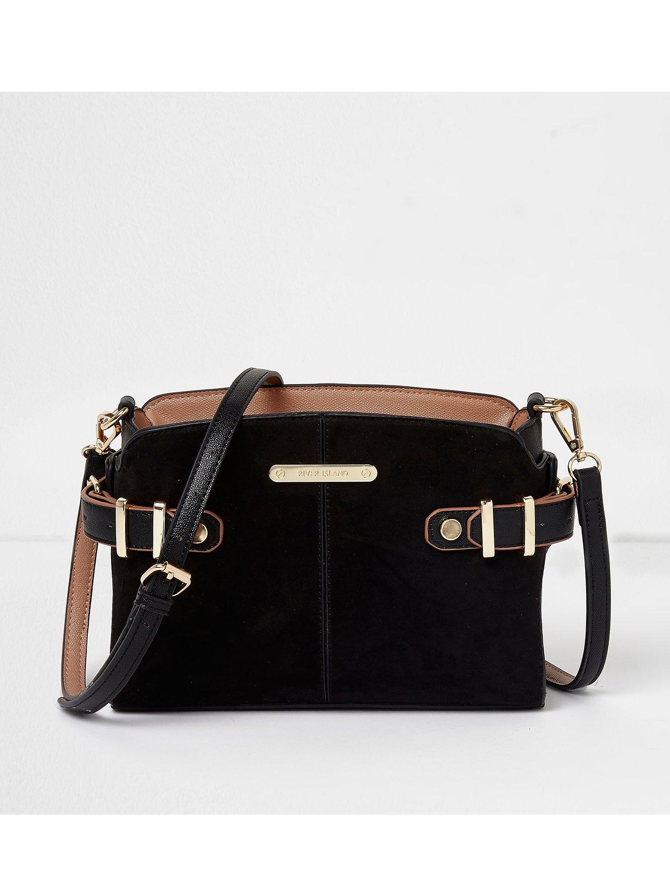 river island black side bag