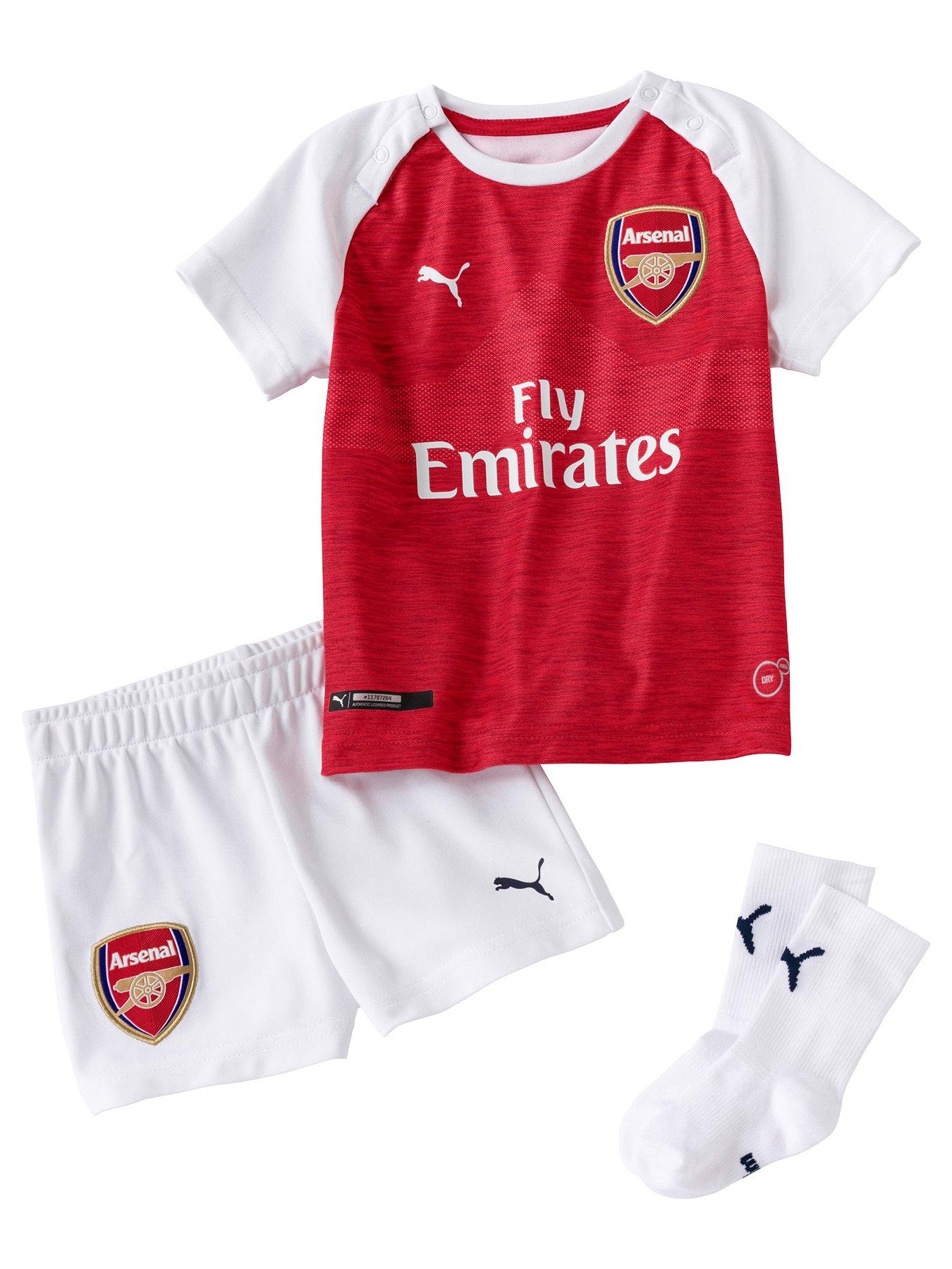 arsenal home kit junior