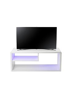 Newton High Gloss TV Unit with LED Lights - fits up to 42 inch TV