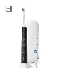 Philips Sonicare ProtectiveClean 5100 Electric Toothbrush with 3 x Cleaning Modes - Black - HX6850/10