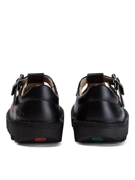 stillFront image of kickers-kids-kick-t-leather-shoes-black