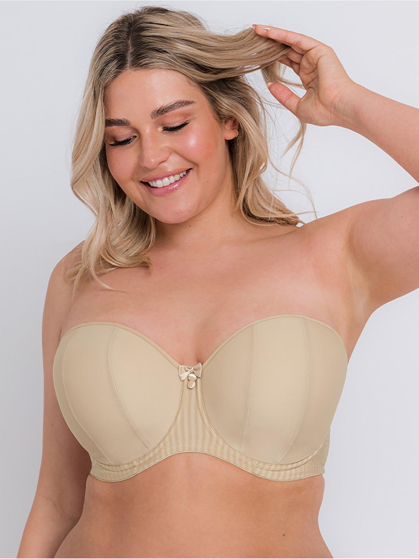Image 1 of 5 of Curvy Kate Luxe&nbsp;Multiway Bra - Biscotti