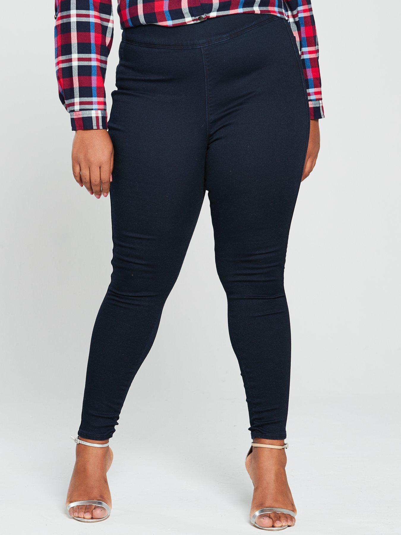 grey jeggings plus size