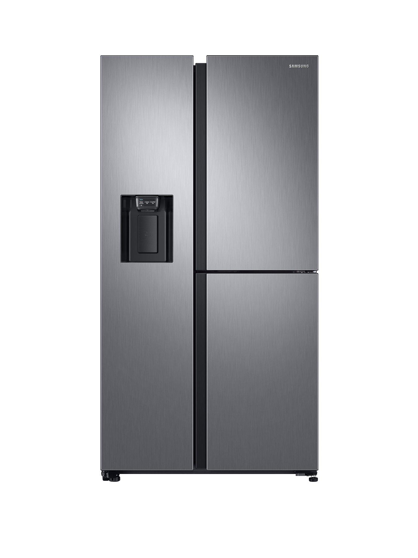 Samsung Rs68N8670S9/Eu French Door Frost Free Fridge Freezer With Plumbed Ice, Water Dispenser And 5 Year Samsung Parts And Labour Warranty – Matt Silver