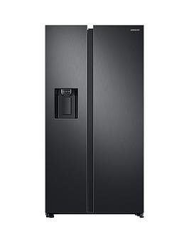 Samsung Rs68N8230B1/Eu American Style Frost Free Fridge Freezer With Plumbed Water, Ice Dispenser - Black Best Price, Cheapest Prices