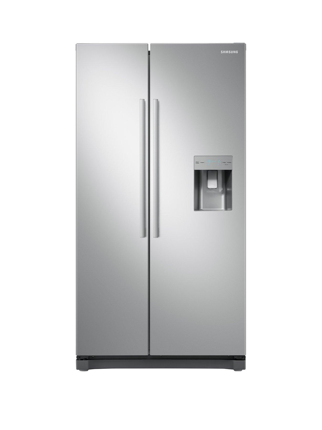 Samsung Rs52N3313Sa/Eu American Style Frost Free Fridge Freezer With Non Plumbed Water Dispenser And 5 Year Samsung Parts And Labour Warranty – Graphite