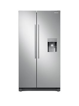 Samsung Rs52N3313Sa/Eu American Style Frost Free Fridge Freezer With Non Plumbed Water Dispenser - Graphite Best Price, Cheapest Prices