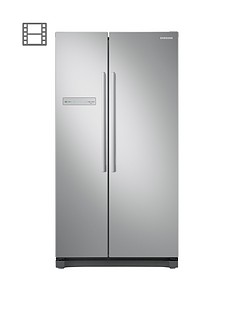 Samsung RS54N3103SA/EU American Style Frost Free Fridge Freezer with All-Around Cooling - Graphite