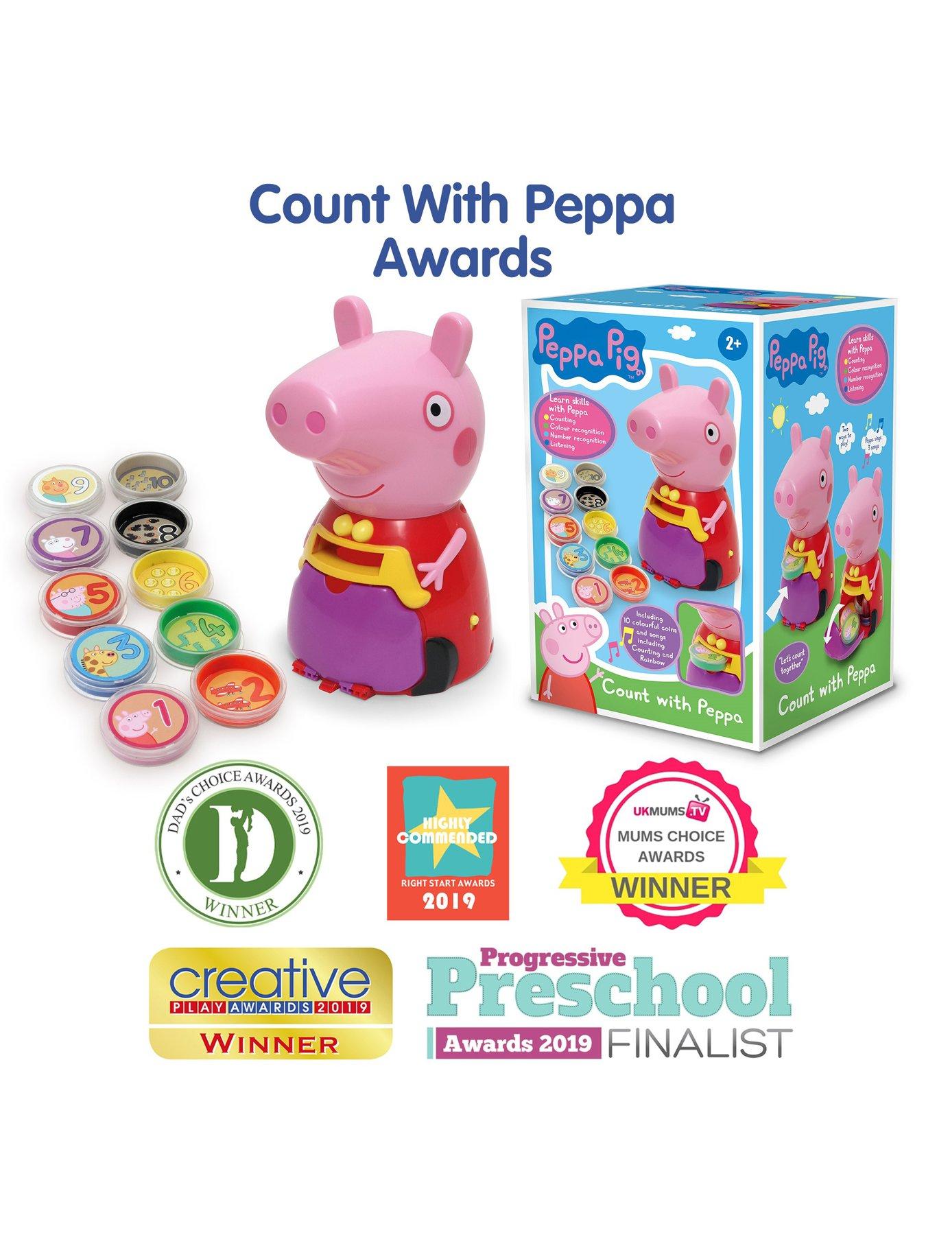 Peppa pig counting clearance toy