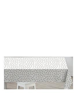 Product photograph of Sabichi Hearts Pvc Tablecloth from very.co.uk